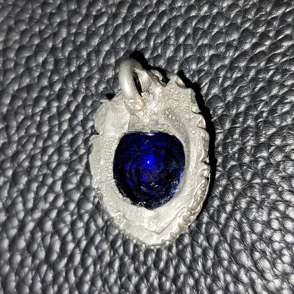 Wheeler signed, pewter beetle pendant. - Picture 2 of 5